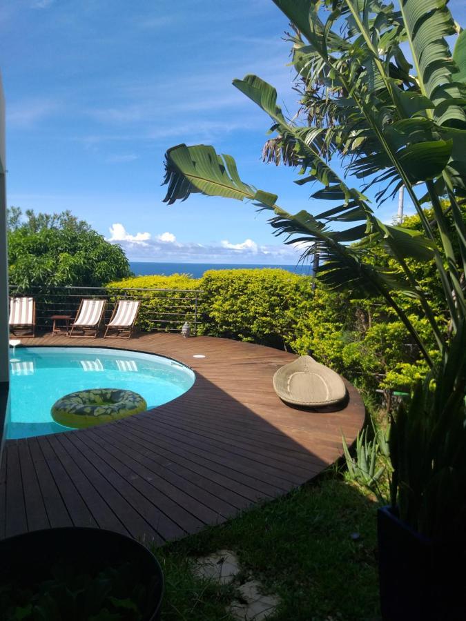 Suite Indigo Jacuzzi Prive Piscine Vue Mer Acces Cuisine Laverie Saint Pierre Exterior foto